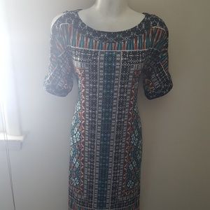 Cold shoulder dress